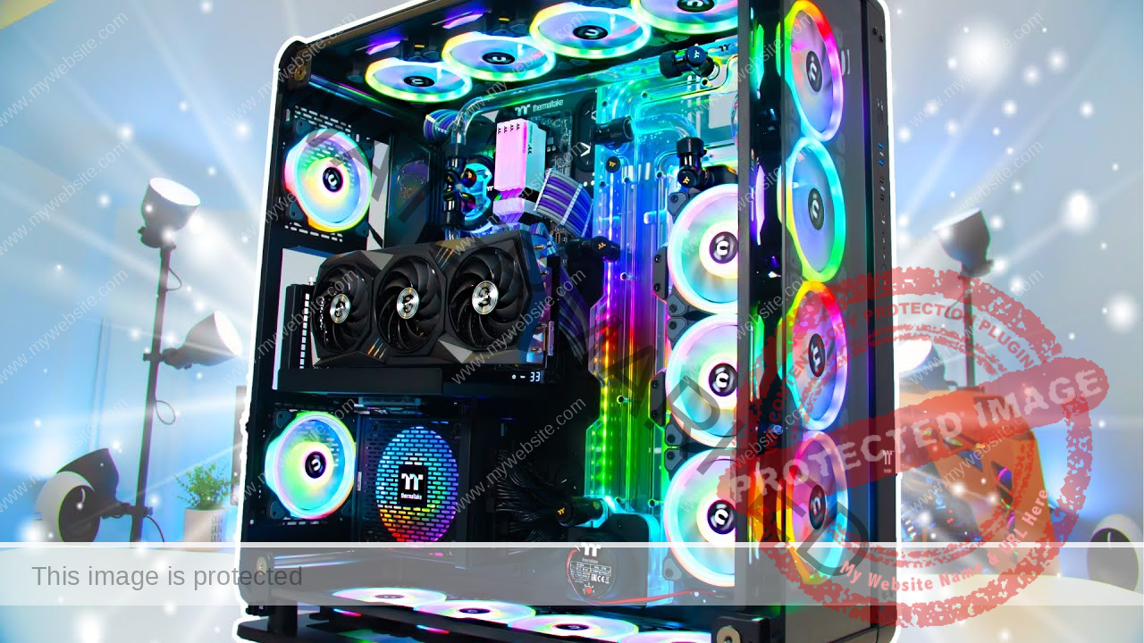 RTX 3090 Custom Water Cooled Gaming PC Build 